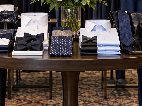 Dress shirts and necktie accessories