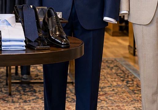 Dress shoes and accessories
